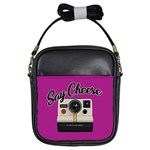 Say Cheese Girls Sling Bags Front