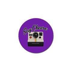 Say Cheese Golf Ball Marker by Valentinaart