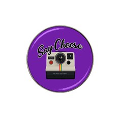 Say Cheese Hat Clip Ball Marker (4 Pack) by Valentinaart