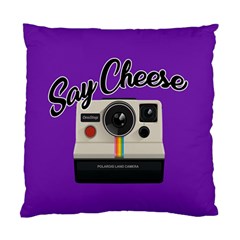 Say Cheese Standard Cushion Case (one Side) by Valentinaart