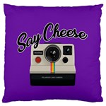 Say Cheese Standard Flano Cushion Case (One Side) Front