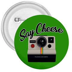 Say Cheese 3  Buttons by Valentinaart