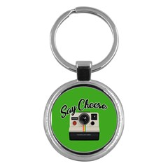 Say Cheese Key Chains (round)  by Valentinaart