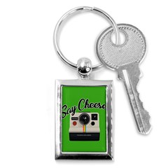 Say Cheese Key Chains (rectangle)  by Valentinaart