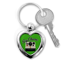 Say Cheese Key Chains (heart)  by Valentinaart