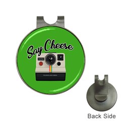 Say Cheese Hat Clips With Golf Markers by Valentinaart