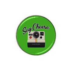 Say Cheese Hat Clip Ball Marker (4 Pack) by Valentinaart