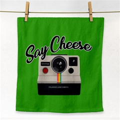 Say Cheese Face Towel by Valentinaart