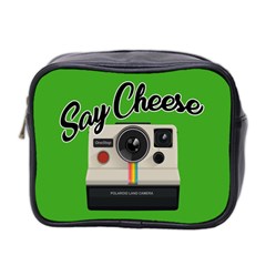 Say Cheese Mini Toiletries Bag 2-side by Valentinaart