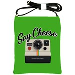 Say Cheese Shoulder Sling Bags Front