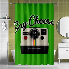 Say Cheese Shower Curtain 48  X 72  (small)  by Valentinaart