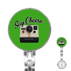 Say Cheese Stainless Steel Nurses Watch by Valentinaart