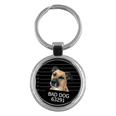 Bed dog Key Chains (Round) 