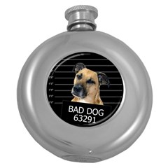 Bed dog Round Hip Flask (5 oz)