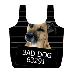 Bed dog Full Print Recycle Bags (L) 