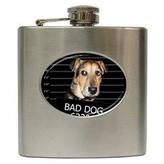 Bed Dog Hip Flask (6 Oz) by Valentinaart