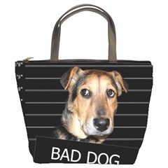 Bed Dog Bucket Bags by Valentinaart