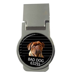 Bed Dog Money Clips (round)  by Valentinaart