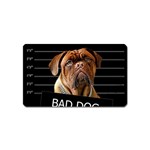 Bed dog Magnet (Name Card) Front