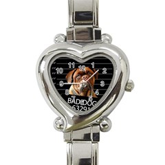 Bed Dog Heart Italian Charm Watch by Valentinaart