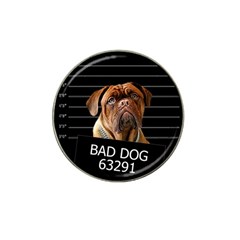 Bed Dog Hat Clip Ball Marker (4 Pack) by Valentinaart