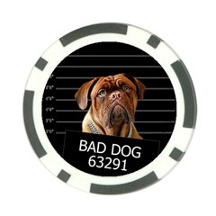 Bed Dog Poker Chip Card Guard by Valentinaart