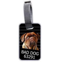 Bed Dog Luggage Tags (two Sides) by Valentinaart