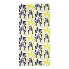 Tricolored Geometric Pattern Shower Curtain 36  X 72  (stall)  by linceazul