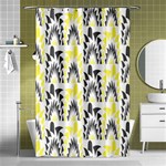 Tricolored Geometric Pattern Shower Curtain 48  x 72  (Small)  Curtain(48  X 72 ) - 42.18 x64.8  Curtain(48  X 72 )