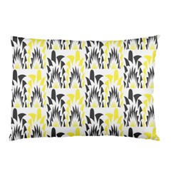 Tricolored Geometric Pattern Pillow Case (two Sides) by linceazul