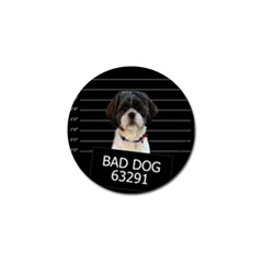 Bad Dog Golf Ball Marker by Valentinaart