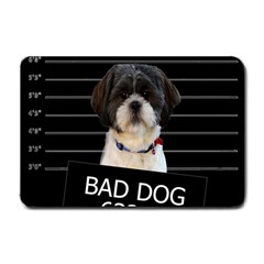 Bad Dog Small Doormat  by Valentinaart