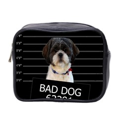 Bad Dog Mini Toiletries Bag 2-side by Valentinaart