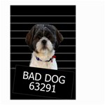 Bad dog Small Garden Flag (Two Sides) Back