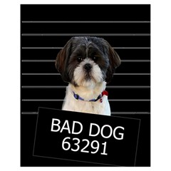 Bad dog Drawstring Bag (Small)