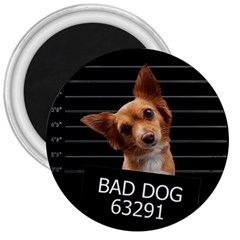 Bad Dog 3  Magnets by Valentinaart