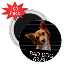 Bad Dog 2 25  Magnets (100 Pack)  by Valentinaart