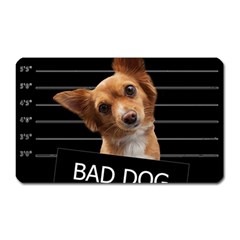 Bad Dog Magnet (rectangular) by Valentinaart