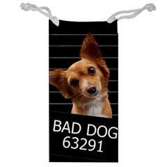 Bad Dog Jewelry Bag by Valentinaart