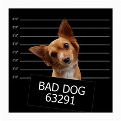 Bad Dog Medium Glasses Cloth (2-side) by Valentinaart