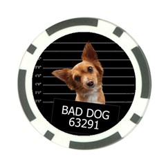 Bad Dog Poker Chip Card Guard (10 Pack) by Valentinaart