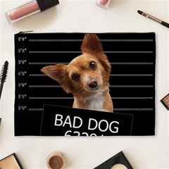 Bad Dog Cosmetic Bag (xl) by Valentinaart