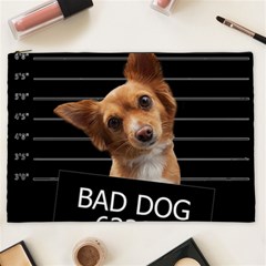 Bad Dog Cosmetic Bag (xxl)  by Valentinaart