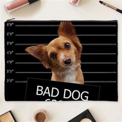 Bad Dog Cosmetic Bag (xxxl)  by Valentinaart