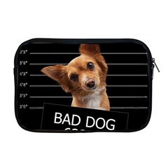 Bad Dog Apple Macbook Pro 17  Zipper Case by Valentinaart