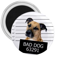 Bad Dog 3  Magnets by Valentinaart