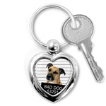 Bad dog Key Chains (Heart)  Front