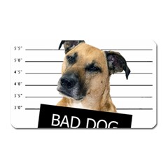 Bad Dog Magnet (rectangular) by Valentinaart