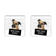 Bad Dog Cufflinks (square) by Valentinaart