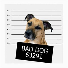 Bad Dog Medium Glasses Cloth by Valentinaart